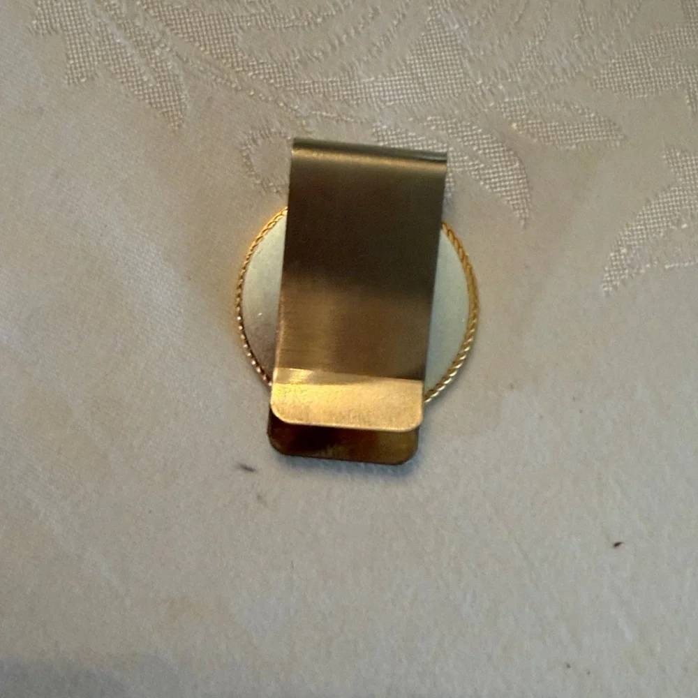 United States Navy Gold Money Clip